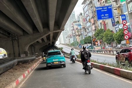 Tổ chức phân luồng giao thông một chiều trên tuyến đường Nguyễn Xiển - Vành đai 3