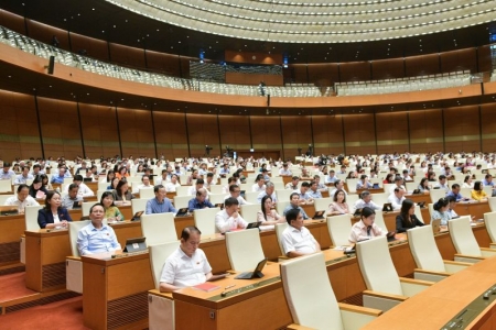 Chủ tịch Quốc hội Vương Đình Huệ: Việc lấy phiếu tín nhiệm là nhằm nâng cao hiệu lực, hiệu quả, chất lượng hoạt động của bộ máy Nhà nước