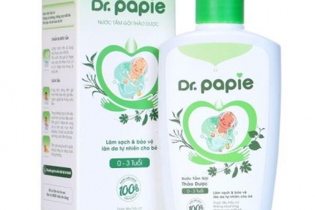 Thu hồi trên toàn quốc sản phẩm nước tắm gội thảo dược Dr.Papie 230ml