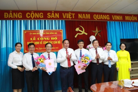 Ông Lưu Văn Dũng làm Phó giám đốc Sở Y tế tỉnh Đồng Nai