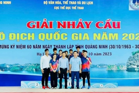 Quảng Ninh xuất sắc giành 3 HCV tại Giải Nhảy cầu VĐQG 2023