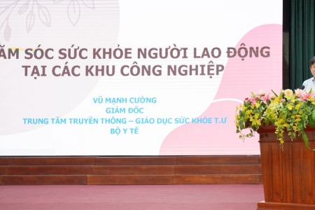 Quỹ Chăm sóc Sức khỏe Gia đình Việt Nam tổ chức hội thảo cho công nhân