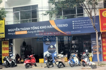 Nỗi lo từ cách bán hàng kiểu “tổng kho” tại Lào Cai