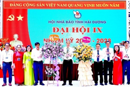 Hội Nhà báo Hải Dương có Chủ tịch mới