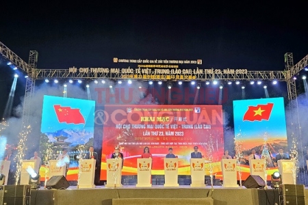 Khai mạc Hội chợ thương mại quốc tế Việt - Trung năm 2023