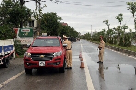 Phòng CSGT Vĩnh Phúc xử lý hàng nghìn trường hợp vi phạm trật tự giao thông