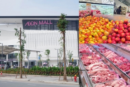 AEONMALL Hà Đông: Thực phẩm không rõ nguồn gốc "ẩn mình" trong siêu thị lớn