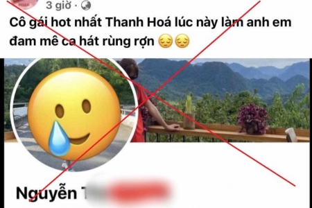 Công an vào cuộc vụ tin giả "Cô gái lây nhiễm HIV cho hàng chục người đàn ông" tại Thanh Hóa