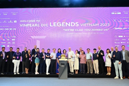 Vinpearl DIC Legends Vietnam 2023 công bố giải thưởng lên đến 31 tỷ đồng