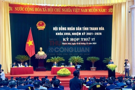 Khai mạc Kỳ họp thứ 17, Hội đồng Nhân dân tỉnh Thanh Hóa khóa XVIII