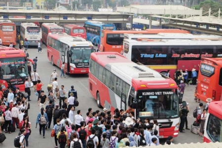 Đảm bảo số lượng, chất lượng các phương tiện vận tải dịp Tết Nguyên đán tại thủ đô