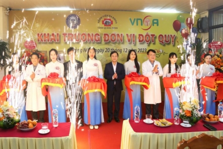 Quảng Ninh: Thành lập và đưa vào hoạt động điều trị Đơn vị Đột quỵ đầu tiên