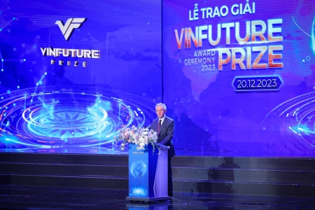 Chủ tịch Hội đồng Giải thưởng VinFuture:  Giải thưởng VinFuture có uy tín và tác động rất tốt trên phạm vi toàn cầu