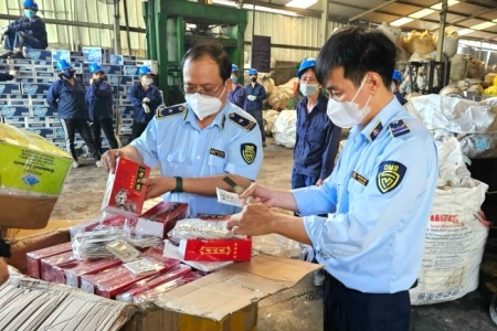 TP. Hồ Chí Minh tiêu hủy hàng nghìn sản phẩm hàng hóa vi phạm