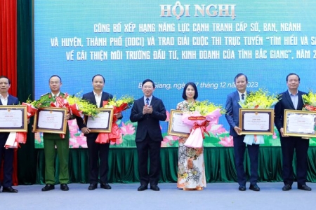 Bắc Giang: Huyện Việt Yên bứt phá, dẫn đầu Chỉ số cải cách hành chính 