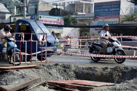 TP. Hồ Chí Minh tạm ngưng thi công các công trình đào đường dịp Tết Nguyên đán