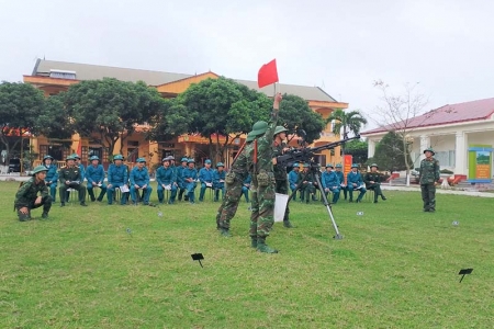 Thanh Hóa tập huấn cán bộ phòng không, pháo binh năm 2024