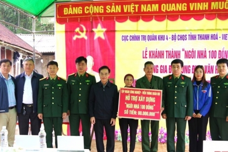 Khánh thành và bàn giao 02 “ngôi nhà 100 đồng” tại Thanh Hóa