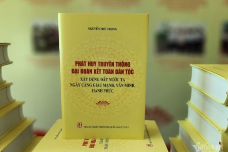 Sách của Tổng Bí thư Nguyễn Phú Trọng xoay quanh những vấn đề then chốt về đại đoàn kết