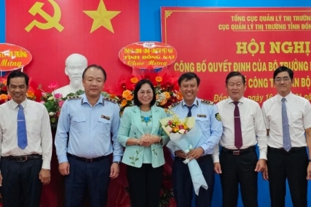 Ông Nguyễn Văn Phúc giữ chức vụ Cục trưởng Cục Quản lý thị trường tỉnh Đồng Nai