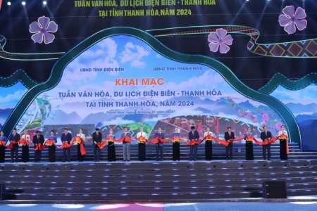 Khai mạc Tuần Văn hóa, Du lịch Điện Biên - Thanh Hóa