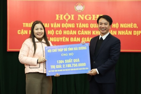 Hải Dương: Tặng 35.000 suất quà cho người nghèo Tết Nguyên đán 2024