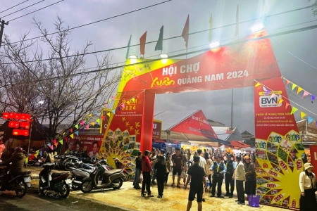 Hơn 400 gian hàng tham gia “Hội chợ Xuân Quảng Nam 2024”