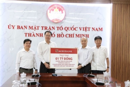 Agribank chung tay vì người nghèo TP Hồ Chí Minh nhân dịp Xuân Giáp Thìn