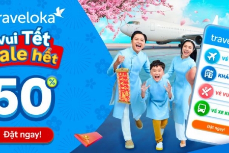 Nhu cầu đặt vé máy bay tăng vọt dịp Tết, Traveloka củng cố cam kết kích cầu du lịch thông qua chương trình “Bay Tết, Sale Hết”