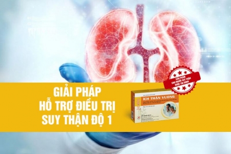 Ích Thận Vương - Giải pháp cải thiện suy thận độ 1 được tin dùng