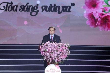 Tưng bừng lễ hội Hoa đào Xứ Lạng 2024