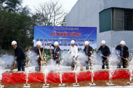 Cô Tô khởi công xây dựng 02 công trình phục vụ dân sinh, phát triển du lịch