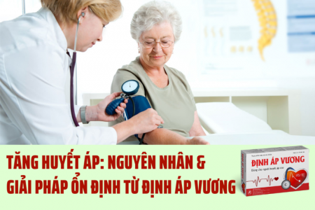 Tăng huyết áp: Nguyên nhân và giải pháp ổn định từ Định Áp Vương