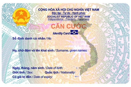 Nhiều thay đổi trên thẻ căn cước mới