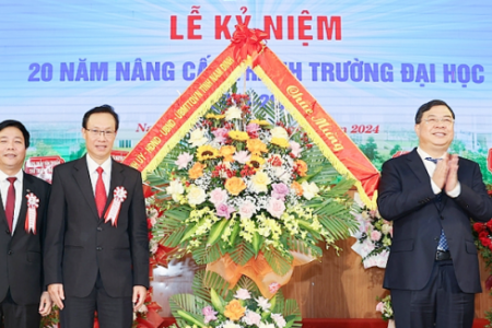 Trường Đại học Điều dưỡng Nam Định kỷ niệm 20 năm nâng cấp thành trường đại học