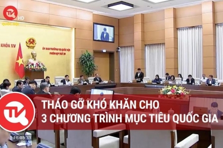 Hoàn thiện hành lang pháp lý, tháo gỡ khó khăn cho các chương trình mục tiêu quốc gia