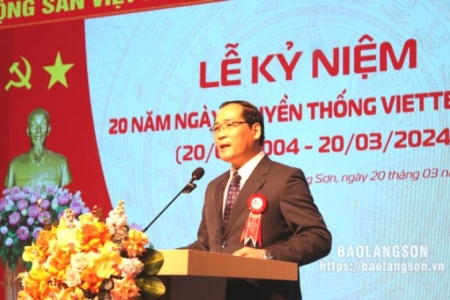 Viettel Lạng Sơn kỷ niệm 20 năm ngày truyền thống