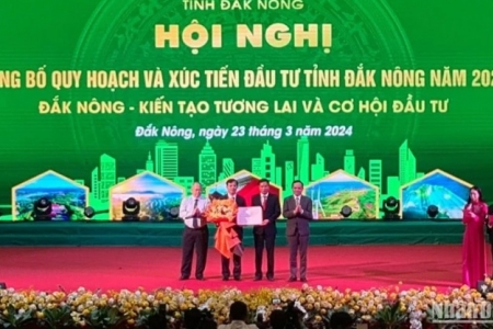 Đắk Nông tổ chức Công bố Quy hoạch tỉnh và Xúc tiến đầu tư năm 2024