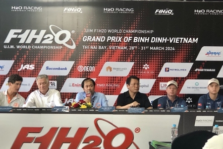 UIM F1H2O World Championship Grand Prix of Binh Dinh 2024 sẵn sàng cho ngày khai mạc