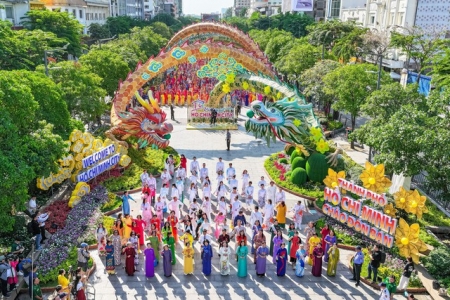 Hơn 3,4 triệu lượt khách tham gia Lễ hội áo dài TP. Hồ Chí Minh năm 2024