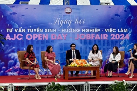 Sôi nổi Ngày hội tư vấn, tuyển sinh, hướng nghiệp - AJC OPEN DAY 2024