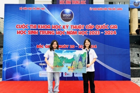 Học sinh THPT Chuyên Hạ Long đoạt giải Nhì cuộc thi Khoa học, Kỹ thuật cấp quốc gia