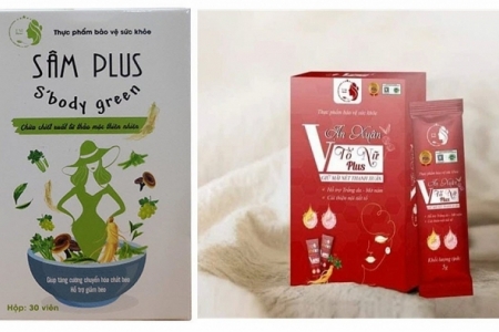 Sâm Plus S’body Green, Vạn Xuân Tố Nữ Plus vi phạm quy định của pháp luật về quảng cáo trên một số website