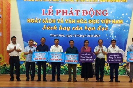 Lễ phát động Ngày Sách và Văn hóa đọc Việt Nam năm 2024 tại Thanh Hóa