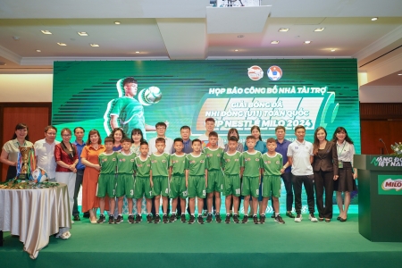 Giải Bóng đá Nhi đồng (U11) toàn quốc 2024 công bố nhà tài trợ