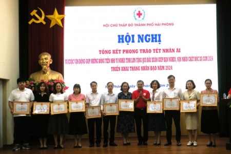 Các đơn vị, doanh nghiệp ủng hộ hơn 3 tỷ đồng triển khai các hoạt động Tháng Nhân đạo năm 2024