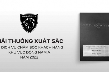 THACO AUTO đạt Giải thưởng xuất sắc về Dịch vụ chăm sóc khách hàng khu vực Đông Nam Á năm 2023