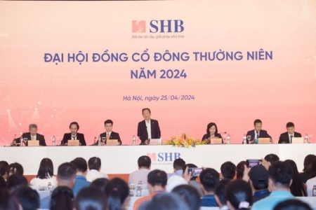 SHB tăng tốc chuyển đổi, lợi nhuận quý I cao nhất lịch sử, mục tiêu 2024 tăng 22% và chia cổ tức 18%