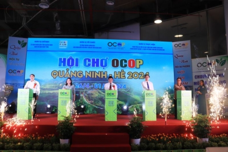 Khai mạc Hội chợ OCOP Quảng Ninh – Hè 2024