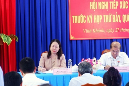 Cử tri An Giang đề nghị Trung ương có giải pháp căn cơ lâu dài về mặn xâm nhập, hạn hán